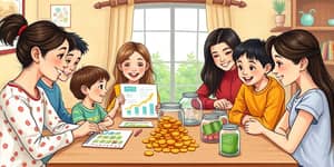 Finanças para Famílias: Educando Filhos sobre Dinheiro